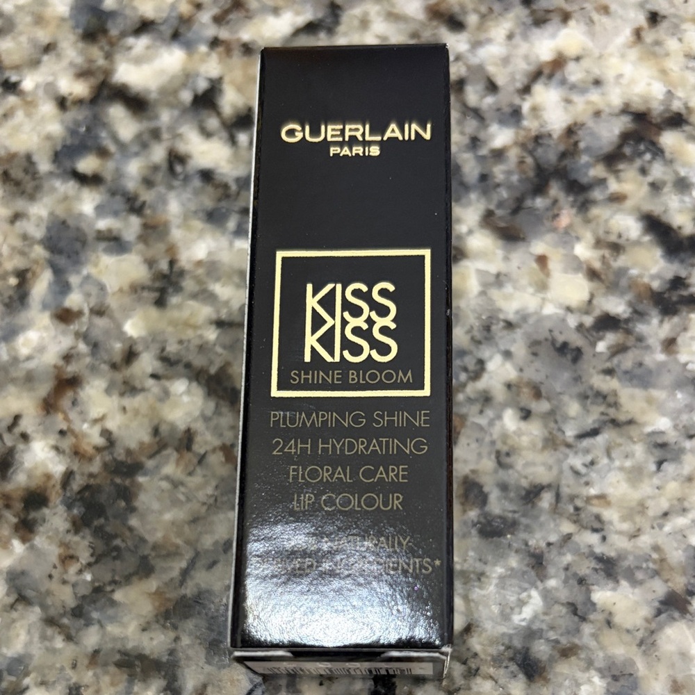Guerlain KissKiss Shine Bloom Lip Colour - Black and Gold Flower Fever #809